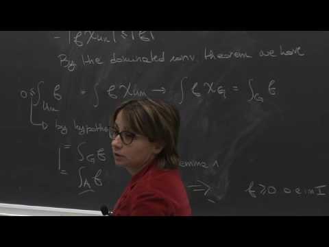 Real Analysis - Eva Sincich - Lecture 13