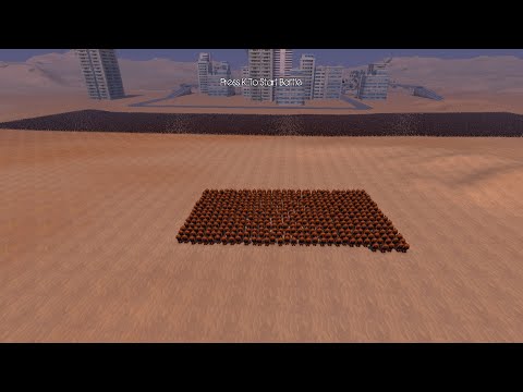 500 Ben Grimm vs 25,000 Archers Ultimate Epic Battle Simulator