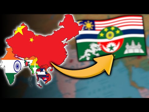 The United States of Asia. Unite countries in Asia | Fun with Flags