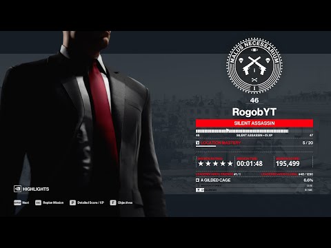 Hitman 3 (Marrakesh) Speedrun - SA/SO/DL - 1:48