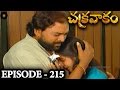 Episode 215 Chakravakam Telugu Daily Serial