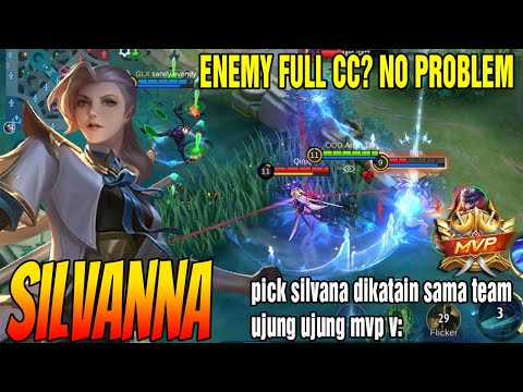 SILVANA NEW BUILD ITEM EASY GET MVP - Build Top 1 Global Silvanna - Silvanna Best Build 2022