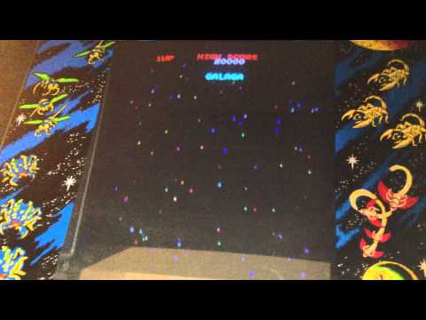 Original Full Size Galaga Arcade machine!