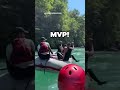 Who else would get this treatment while rafting in the Republic of Srpska? #shorts