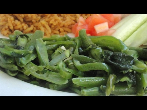 Fasoliyyeh Bi Z-Zayt (Syrian Green Beans with Olive Oil) video thumbnail