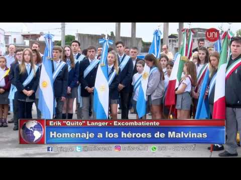 Homenaje a los héroes de Malvina