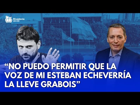 Fernando Gray: “No puedo permitir que la voz de mi Esteban Echeverría la lleve Grabois”
