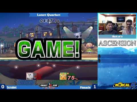 "Ascension 10/19/19" - Scraket (Kirby/Lucas) v. Pinnacle (Pika) - Losers Quarters