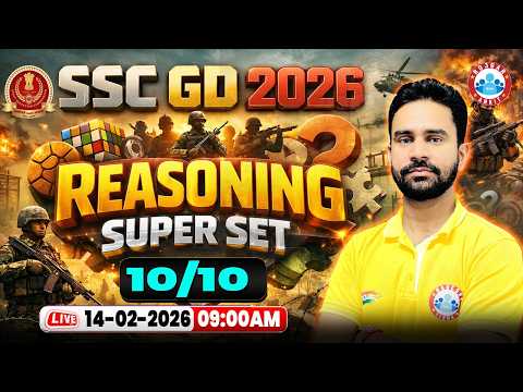 SSC GD Reasoning Classes 2026 | SSC GD Reasoning Super Set 10 | SSC GD Reasoning By Rahul Sir