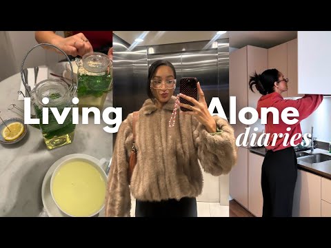 Living Alone Diaries | Drawing closer to God 🤍 Church, Daniel fast, meal prepping, Quiet time & more