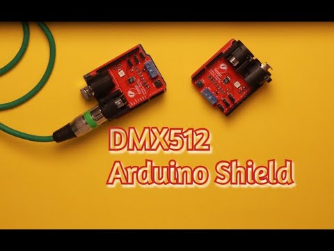 DMX512 Arduino Shield - The Best Arduino Shield for Professional Use!