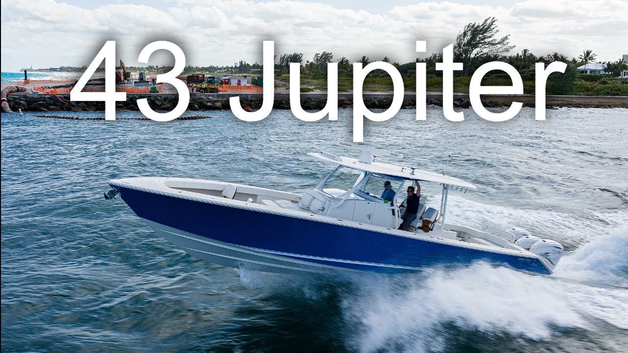 43 Jupiter Luxury Center Console Yacht Tour
