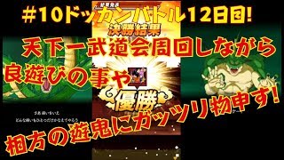【ドッカンバトル♯１０】瀕死になりながらも天下一武道会周回中！今回は周回しながら、ゆるーく雑談！良のゆる実況日記☆Dokkan Battle
