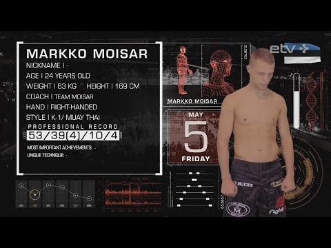 Murat Azerbiev vs Markko Moisar Nr1 Fight Show 05 May 2017