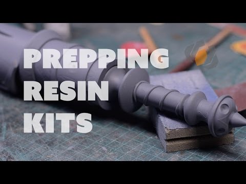 Prop: Shop - Prepping Cast Resin Kits for Painting