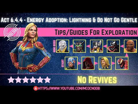 MCOC: Act 6.4.4 - Energy Adoption: Lightning, Do not go gentle & Electric Fluctuations - Story quest