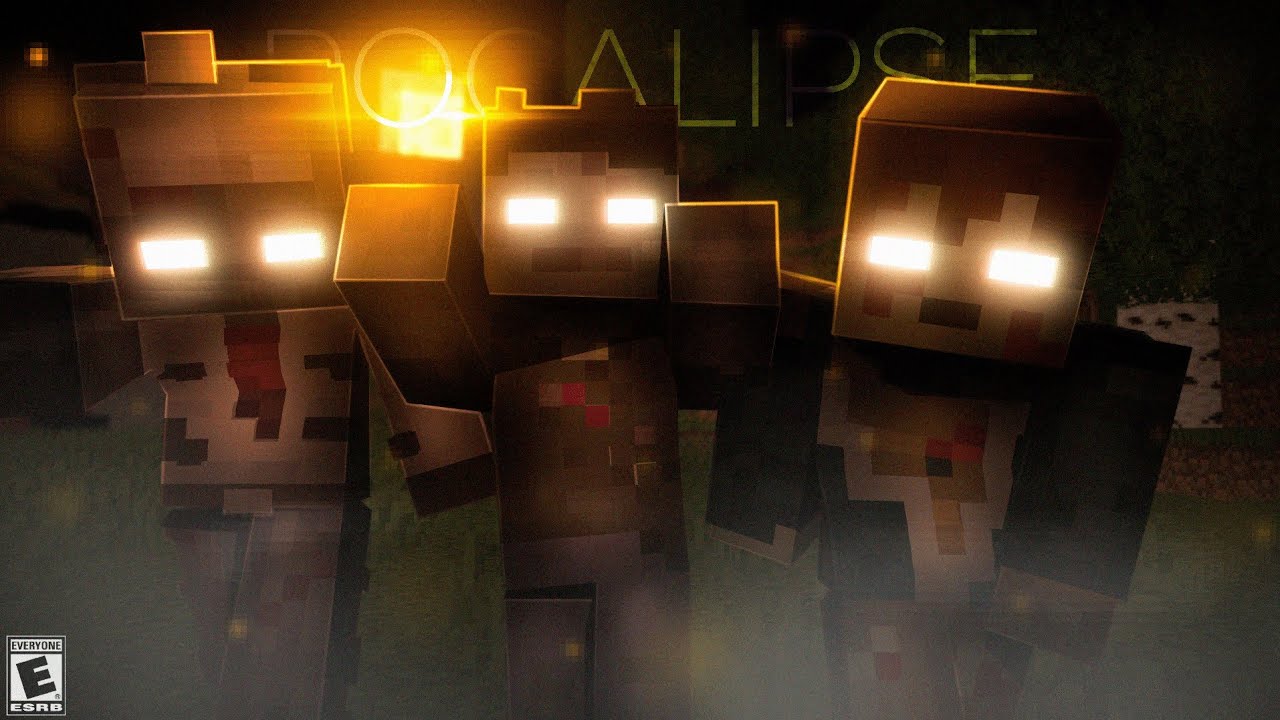 O APOCALIPSE ZUMBI DO MINECRAFT É UM CAOS