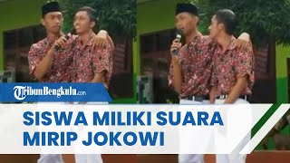 Download lagu Viral Siswa Miliki Suara Seperti Presiden Jokowi, Seluruh Warga Sekolah Akui Suaranya Mirip Presiden mp3