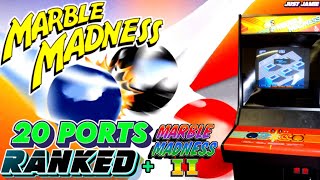 Which Version of Marble Madness Did I Rank No.1? #marblemadness #atarigames #arcadegames 