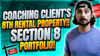 8th Rental Property For Coaching Client! Building a BIG Portfolio With Section 8 Rentals!! Buy NOW!