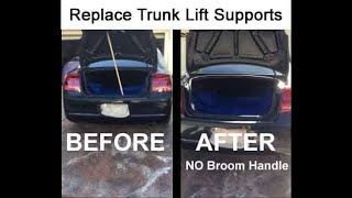 How To Replace Trunk Lift Supports