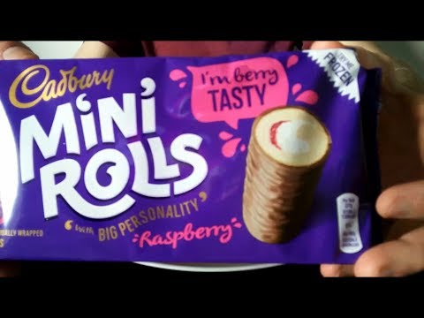 Cadbury's Raspberry Mini Rolls Review