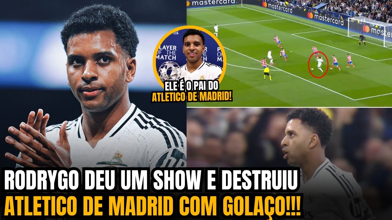 🚨NOSSA! RODRYGO FAZ UM GOLAÇO E DEIXA VINI JR E MBAPPE EM SEGUNDO PLANO!!