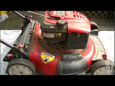 Replacing a Push Mower Start Cord ~ Rick's Tips