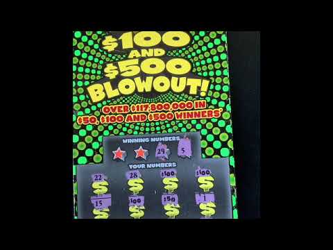 Huge Winner New $50 $100 And $500 Blowout👍💰💰💰💰💰👍