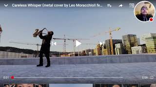 Careless Whisper (metal cover by Leo Moracchioli)