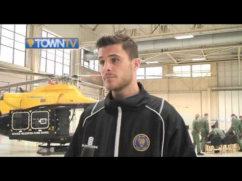 Jayson Leutwiler pre Exeter away 14/15 - Town TV