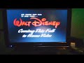 Closing To The Great Mouse Detective 1992 VHS