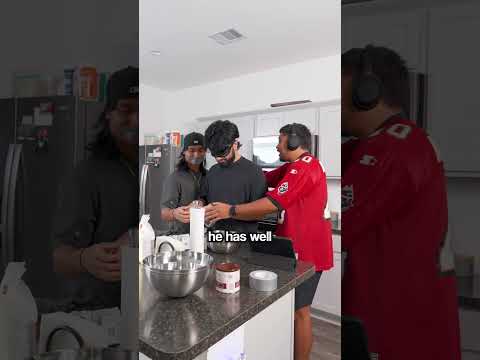 BAKING BLIND, DEAF, AND MUTTED ‼️ #amp #digitalxr #baking #cookingchannel #brownies #core5