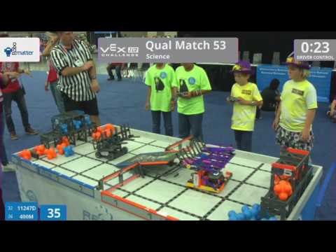 2017 VEXIQ Elem Sci Q53 (11247D 400M) Score 62