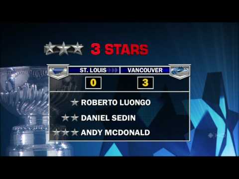 Canucks Vs Blues Game 2 Highlight Package in HD