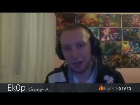 HearthStats Champion's League Interviews | Ek0p