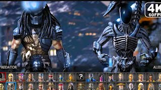 Mortal Kombat X Alien Vs Predator Gameplay