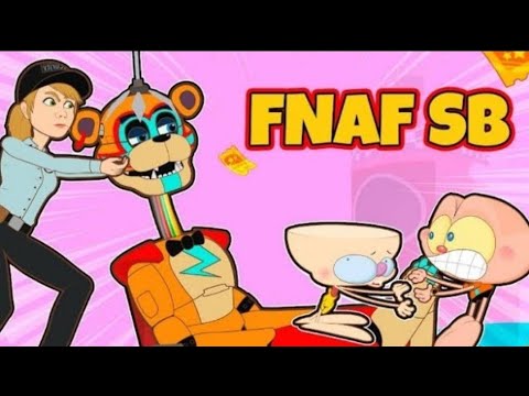 Mongo e Drongo em FNAf Security Breach parte 10 - Não perca a cabeça, Freddy - Desenho animado