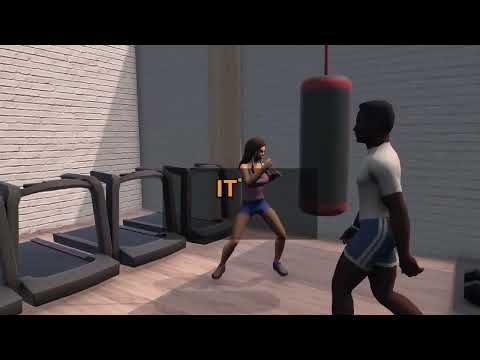 Gym Simulator 3D Fitness Store Video