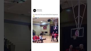 He shot the AWARD ball 😭