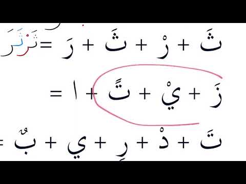 Leçon d'arabe 11: Dictée et correction