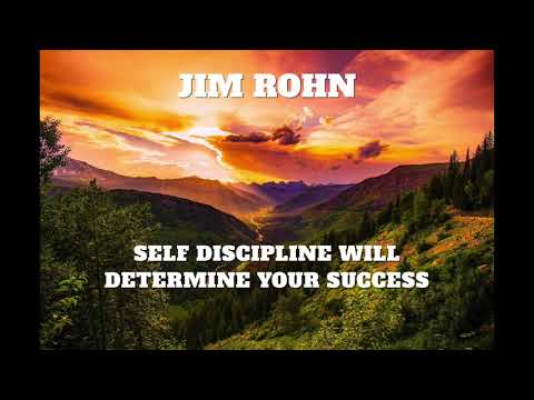 JIM ROHN SELF DISCIPLINE WILL DETERMINE YOUR SUCCESS - GREAT MOTIVATION Video