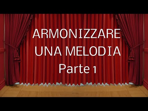 Armonizzare una melodia "Parte 1" - Le Basi delle Basi