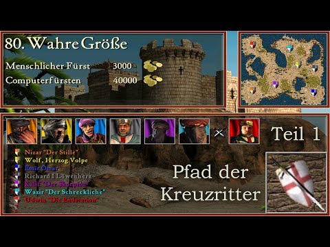 M80 - Wahre Größe - Teil 1 - Kreuzritter - Stronghold Crusader | Let's Play (German)