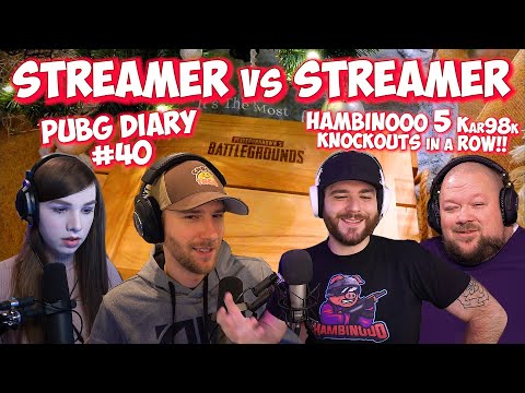 ChocoTaco Hambinooo Lumi Swagger | Streamer Vs Streamer | PUBG DIARY #40