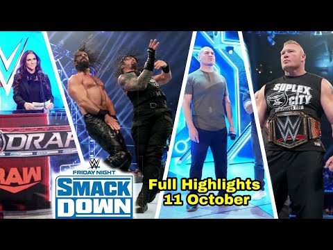 WWE Smackdown 11 October 2019 Highlights - WWE Friday night Smackdown 10/11/19 Highlights
