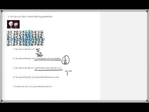 Math 209 : 3.3 #3 (Statistics Tutorial : Conditional Probability)