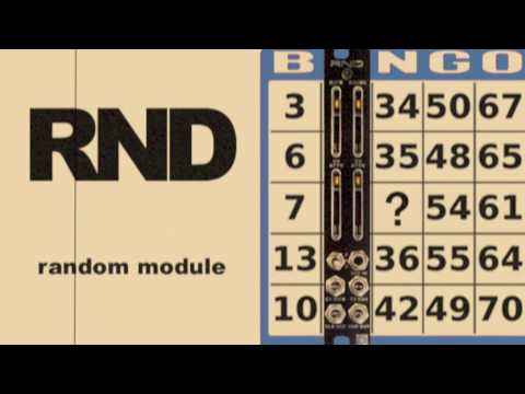 Synthrotek RND Eurorack Module - Full Demo CV Random & CV Clock