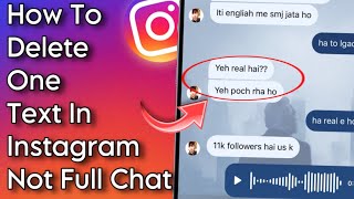 How To Delete Others Messages On Instagram!