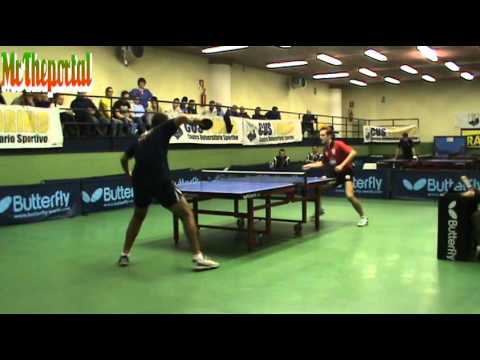 Table Tennis Italian League 2015/16 - Khalid Assar Vs Marco Rech Daldosso -